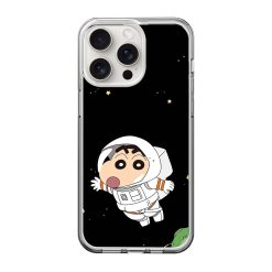 Cute Space Boy Clear Case