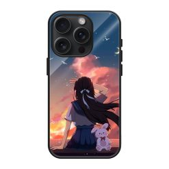 Anime Girl Glass Case