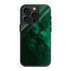 Emerald Galaxy Glass Case