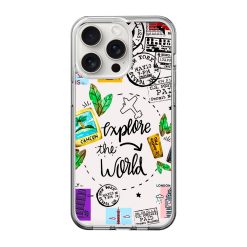 Explore The World Clear Case