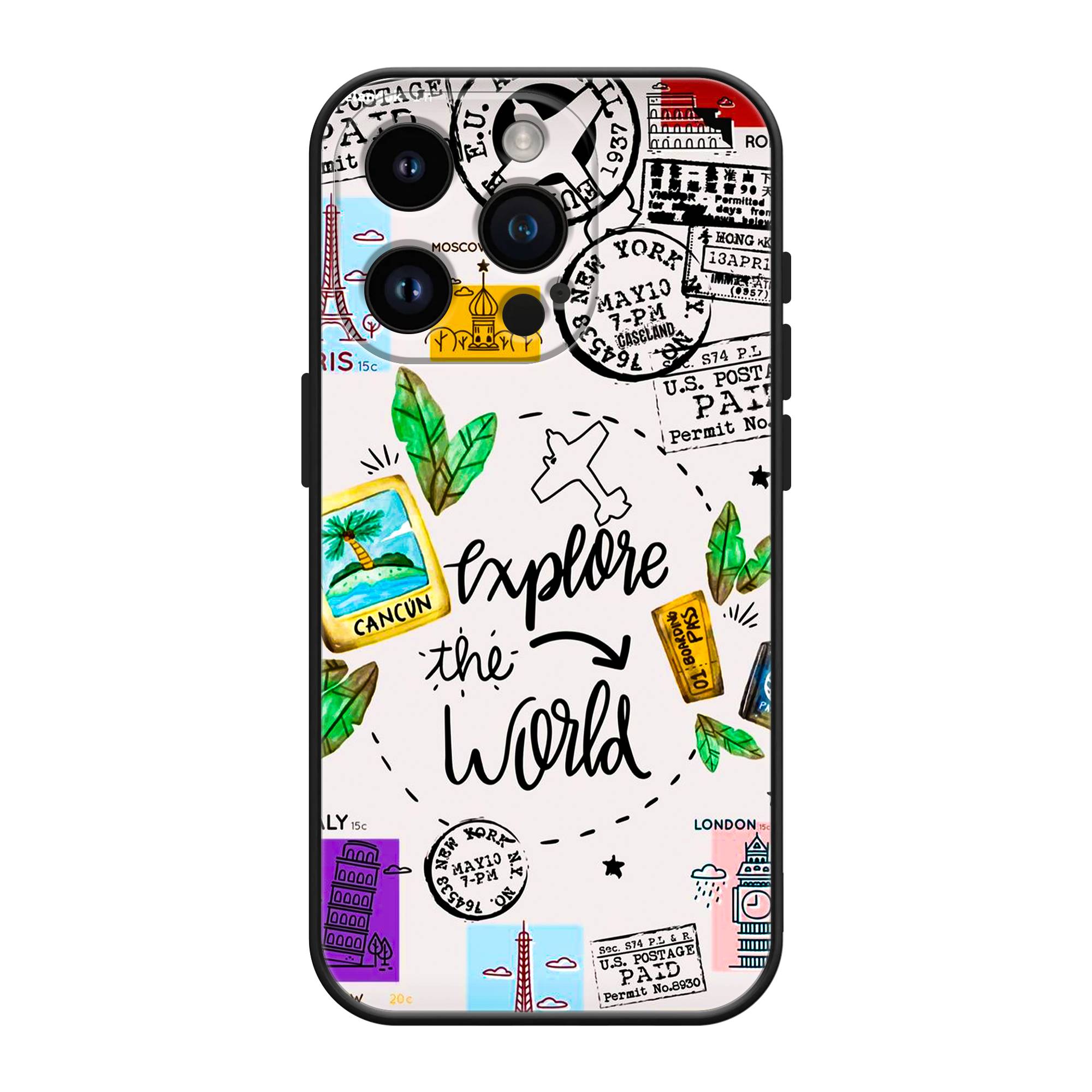 Explore The World Silicone Case