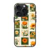 Floral Postage Glass Case