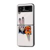 Zootopia Duo Samsung Z Flip Glass Case