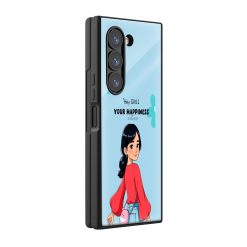 Your Happiness Samsung Z Fold Glass Case