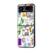 Explore The World Samsung Z Flip Glass Case