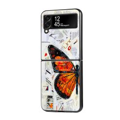 Paper Wings Samsung Z Flip Glass Case