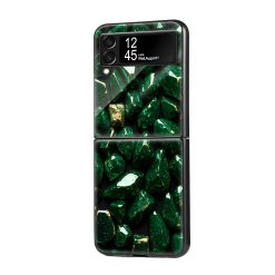 Emerald Samsung Z Flip Glass Case