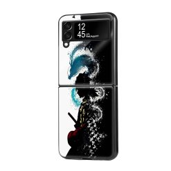 Dual Spirit Samsung Z Flip Glass Case