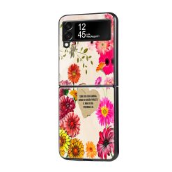 Vibrant Verse Samsung Z Flip Glass Case