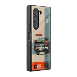 Defender Trails Samsung Z Fold Glass Case