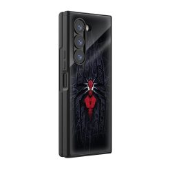 Dark Spider-Man Samsung Z Fold Glass Case