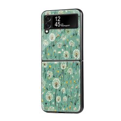 Dandelion Dreams Samsung Z Flip Glass Case