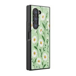Daisy Field Samsung Z Fold Glass Case