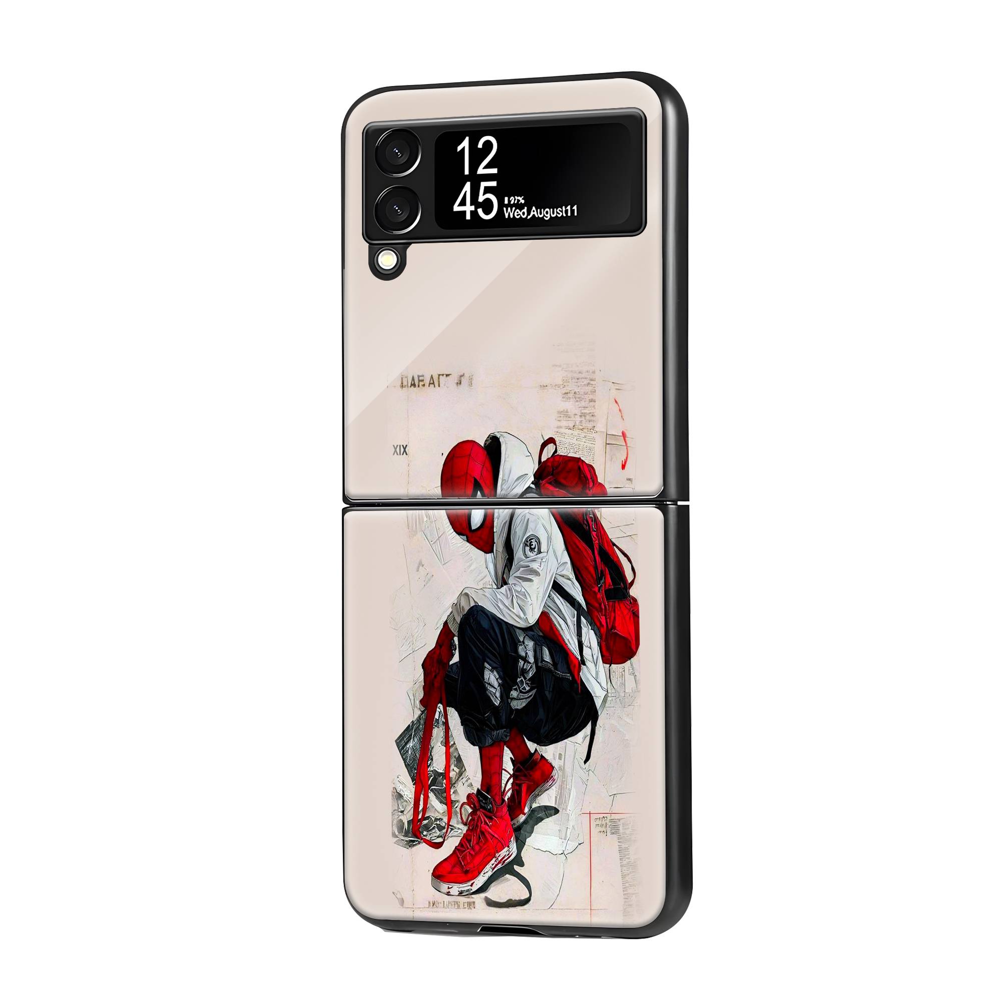 The Hustle Samsung Z Flip Glass Case