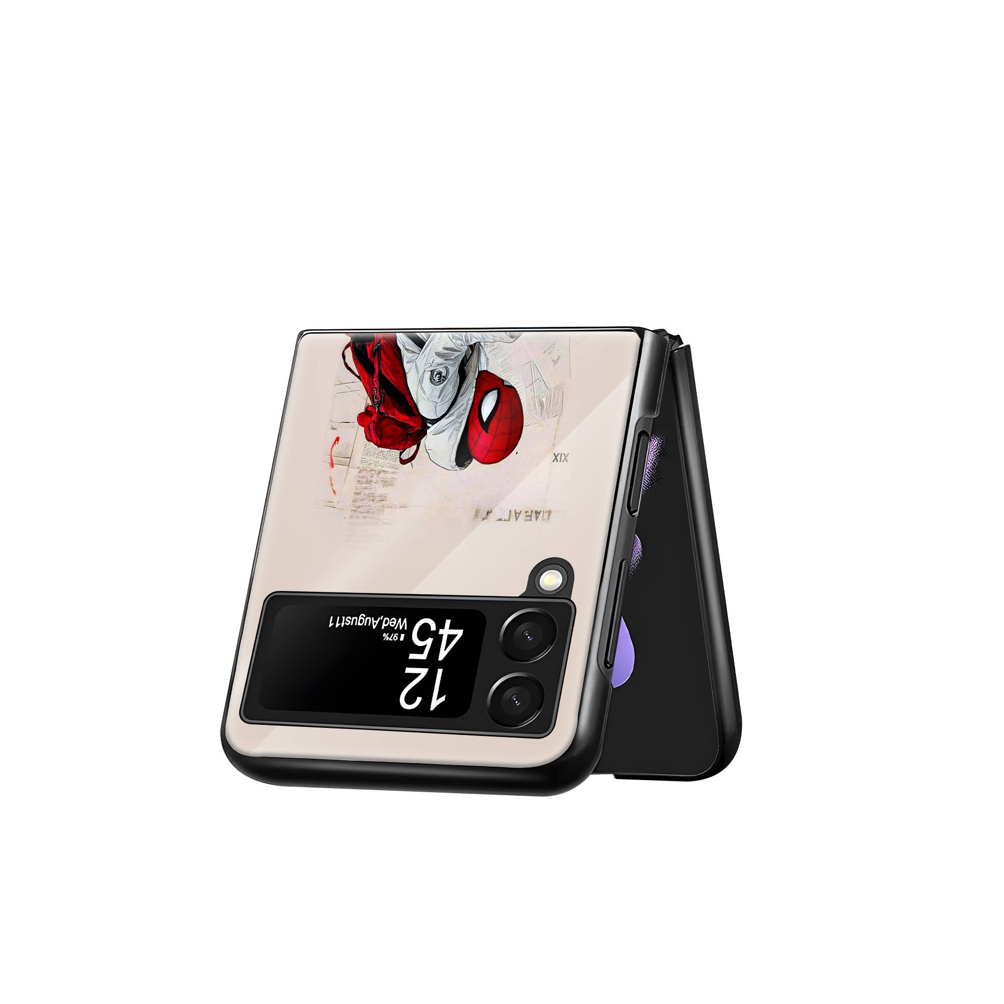 The Hustle Samsung Z Flip Glass Case - Image 3