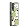 Cute Frogs Samsung Z Fold Glass Case