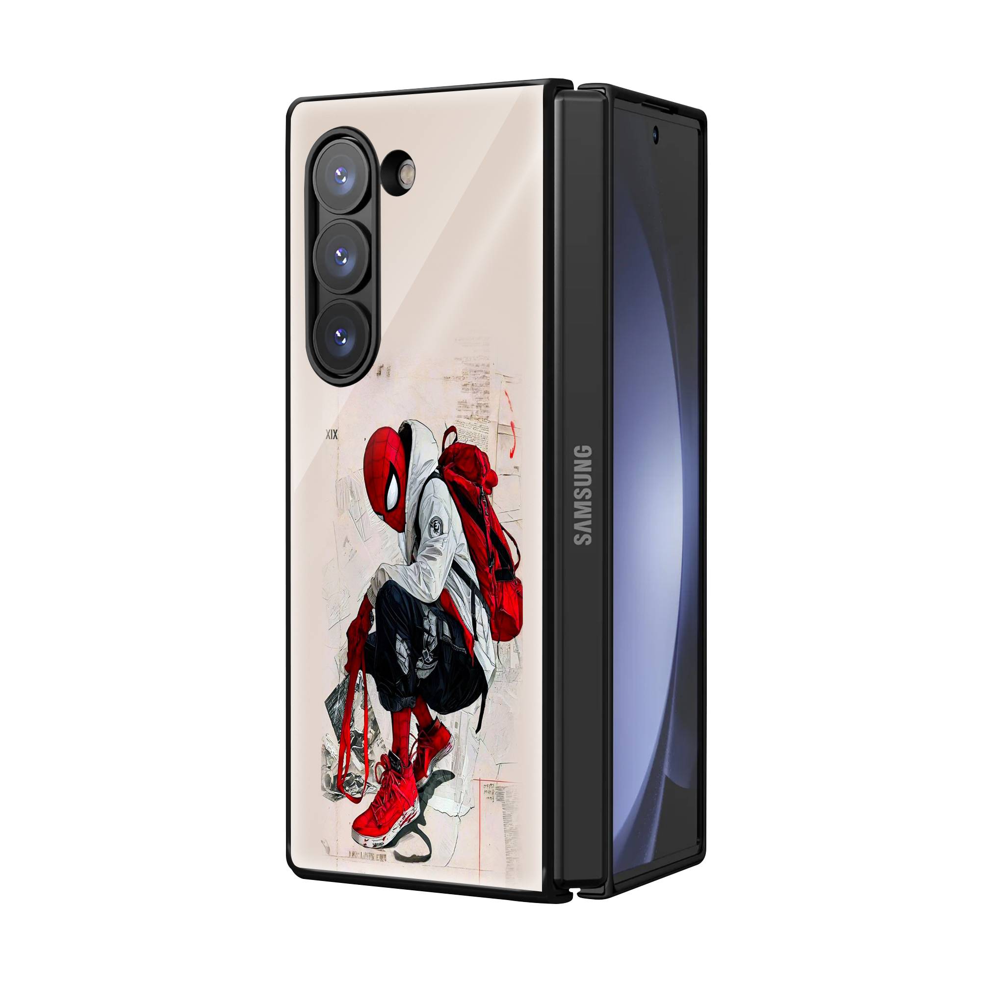 The Hustle Samsung Z Fold Glass Case - Image 2