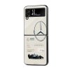 Mercedes F1 Samsung Z Flip Glass Case