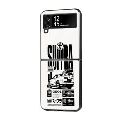 Supra Stats Samsung Z Flip Glass Case