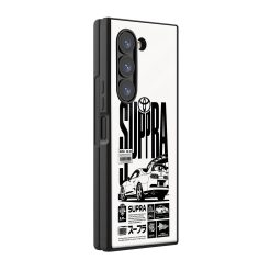 Supra Stats Samsung Z Fold Glass Case