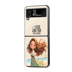 Sunshine Samsung Z Flip Glass Case