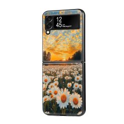 Sunset Feels Samsung Z Flip Glass Case