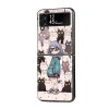 Many Cat Samsung Z Flip Glass Case