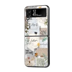 Love yourself Samsung Z Flip Glass Case