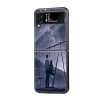 Love Couple Samsung Z Flip Glass Case