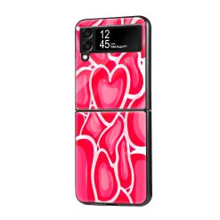 Love Blooms Samsung Z Flip Glass Case