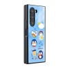 Cartoon Penguin Samsung Z Fold Glass Case