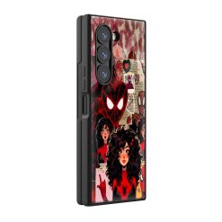 Spider Girl Samsung Z Fold Glass Case