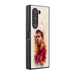 Lionel Messi Samsung Z Fold Glass Case