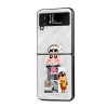 Shades of Shinchan Samsung Z Flip Glass Case