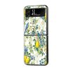 Blueberry Birds Samsung Z Flip Glass Case