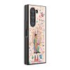 Joyful Doodle Samsung Z Fold Glass Case