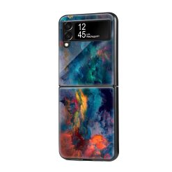 Jazzy Samsung Z Flip Glass Case
