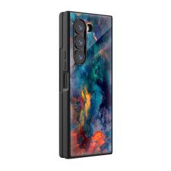 Jazzy Samsung Z Fold Glass Case