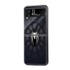 Black Spider-Man Samsung Z Flip Glass Case