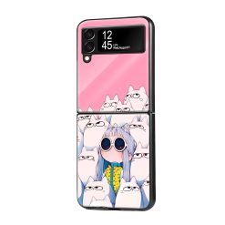 I'm Somthing Samsung Z Flip Glass Case