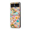 Rainbows Samsung Z Flip Glass Case