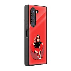 Berry Blissful Samsung Z Fold Glass Case