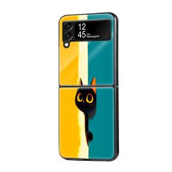 Hello Kitty Samsung Z Flip Glass Case