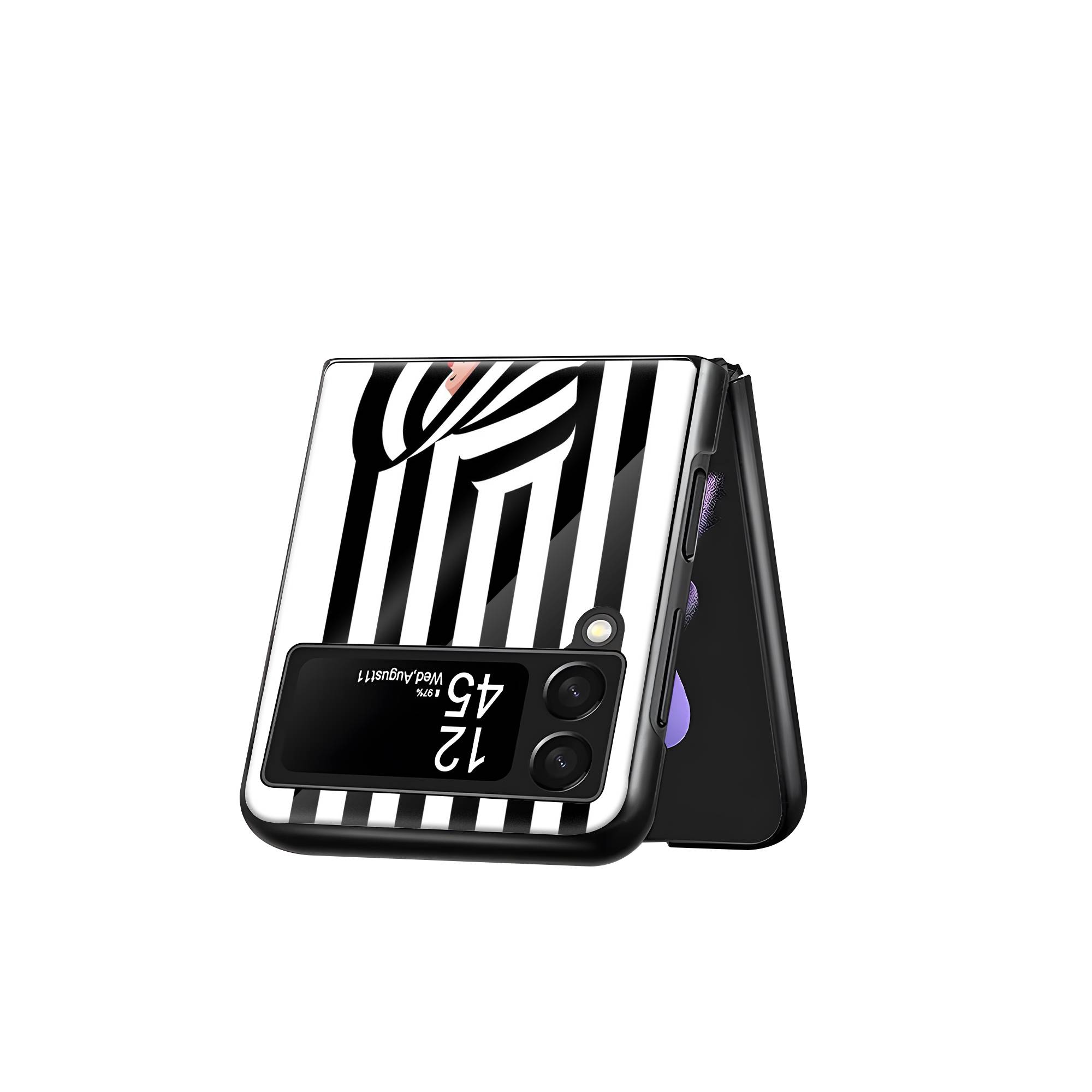 Queen Bee Samsung Z Flip Glass Case - Image 3