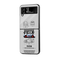 GT3 Samsung Z Flip Glass Case