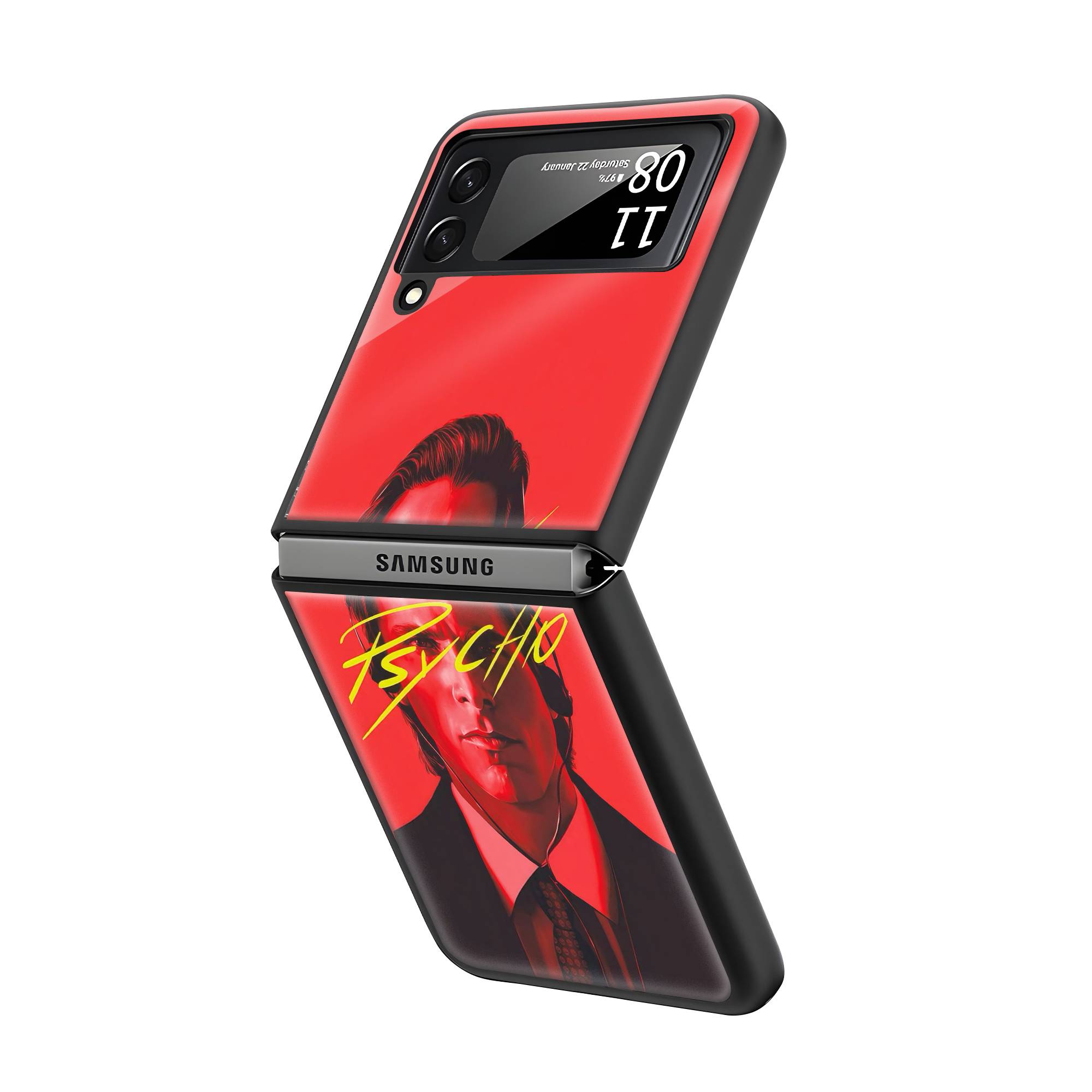 Psycho Samsung Z Flip Glass Case - Image 2