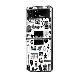 Arabella Samsung Z Flip Glass Case