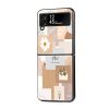 Positive Vibes Samsung Z Flip Glass Case