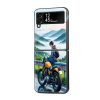 Anime Road Trip Samsung Z Flip Glass Case