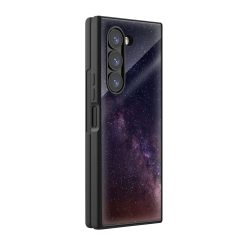 Andromeda Galaxy Samsung Z Fold Glass Case
